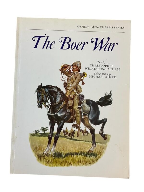 British The Boer War Osprey Men at Arms Used Softcover Reference Book