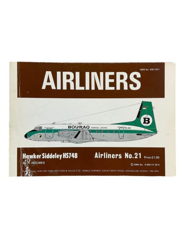 Airliners Hawker Siddeley HS748 No 21 Used Softcover Reference Book