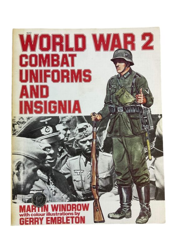 WW2 German Combat Uniforms and Insignia Used Softcover Reference Book