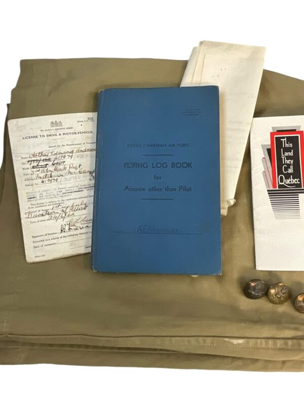 WW2 New Zealand Mosquito Navigator Uniform X 3 Log Book Grouping - Image 32