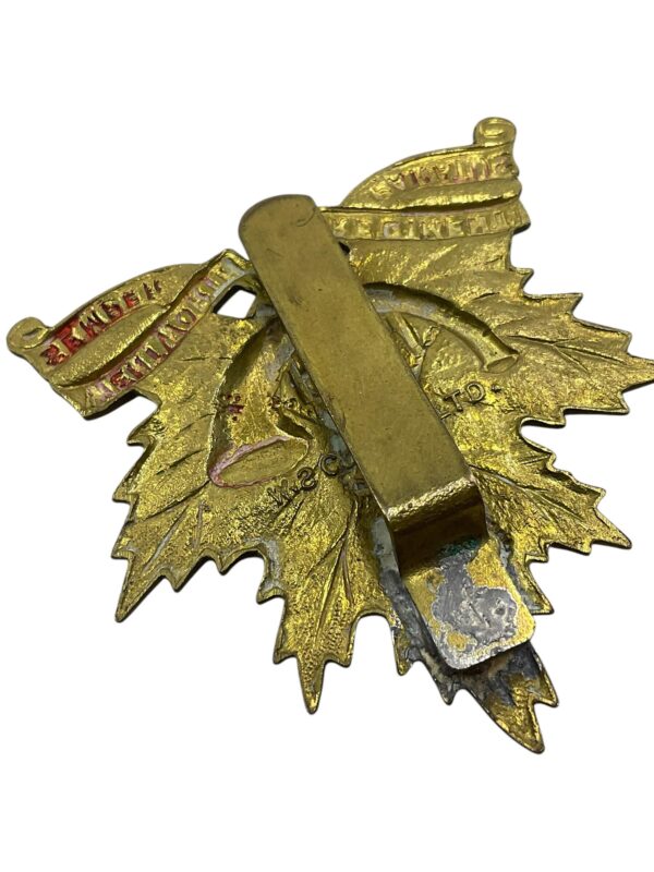 Canadian Forces Royal Hamilton Light Infantry Regiment Cap Badge - Image 3