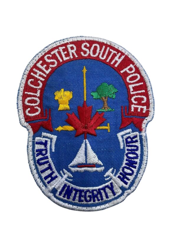 Canadian Colchester South Ontario Police Patch