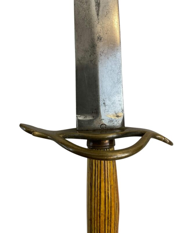 British Napoleonic Officers Navy Dirk by Thomas Gill with Scabbard - Image 5