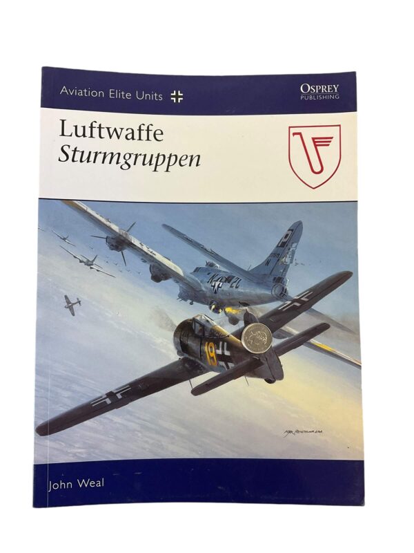 WW2 German Luftwaffe Sturmgruppen Osprey Aviation Elite Units No 20 Used Softcover Reference Book