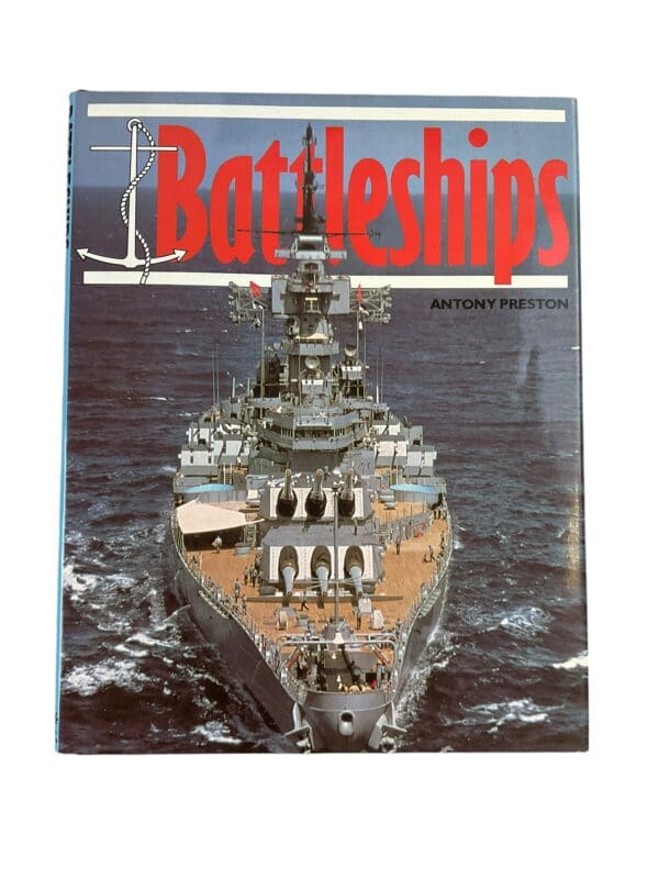 US British German Battleships Used Hardcover Reference Book