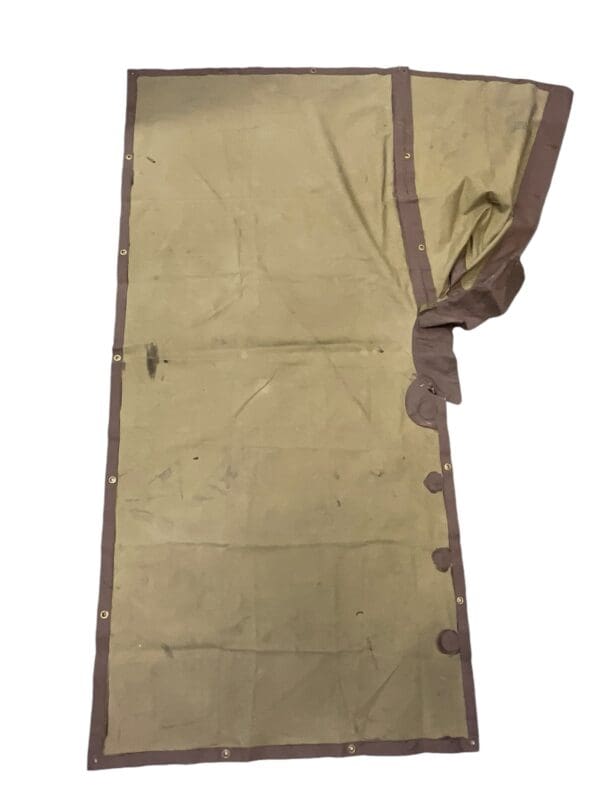 WW2 Canadian Army Poncho Ground Sheet Dated 1943 MINT - Image 5