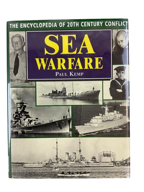 WW1 WW2 The Encyclopedia of 20th Century Conflict Sea Warfare Used Hardcover Reference Book