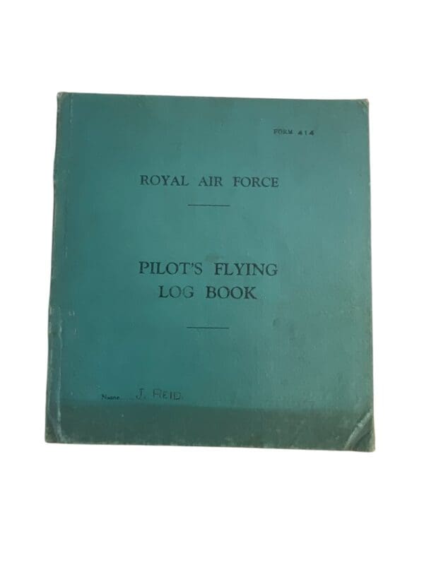 WW2 British RAF Hurricane Fighter Pilot Instructor 288 Squadron Log Book Group X 2 - Image 2