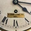 WW2 British Royal Navy RN Ships Clock Working - Image 7