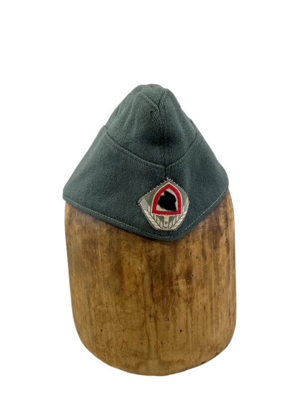 WW2 German Labour Service RAD Fieldgray Side Cap Named - Size 56 - Image 3