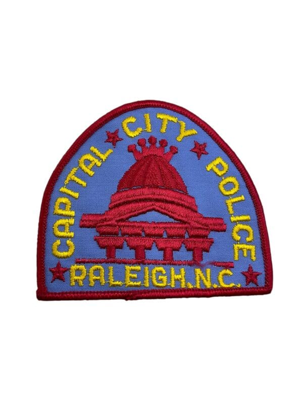 US Raleigh North Carolina Capital City Police Patch