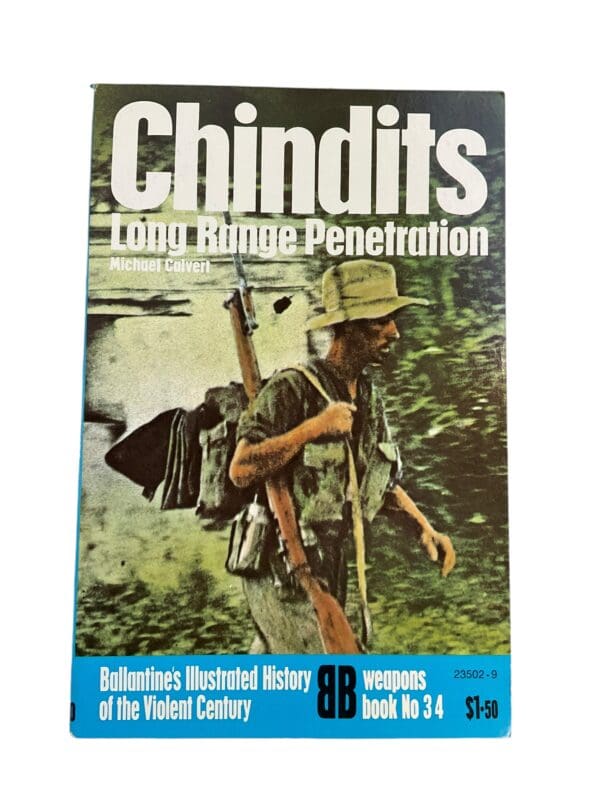 WW2 British Chindits Long Range Penetration Ballantines No 34 Used Softcover Reference Book