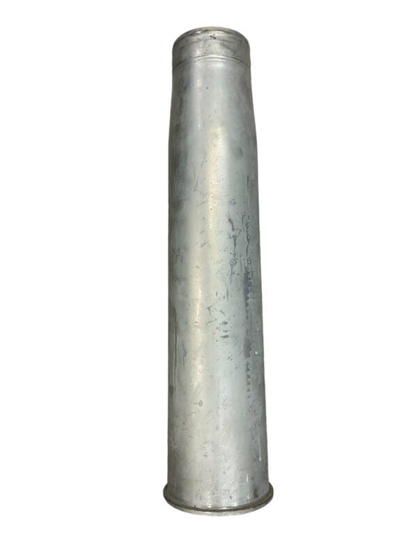 British Army Chieftain Tank 105 MM Shell Casing 1977 Dated - Image 6