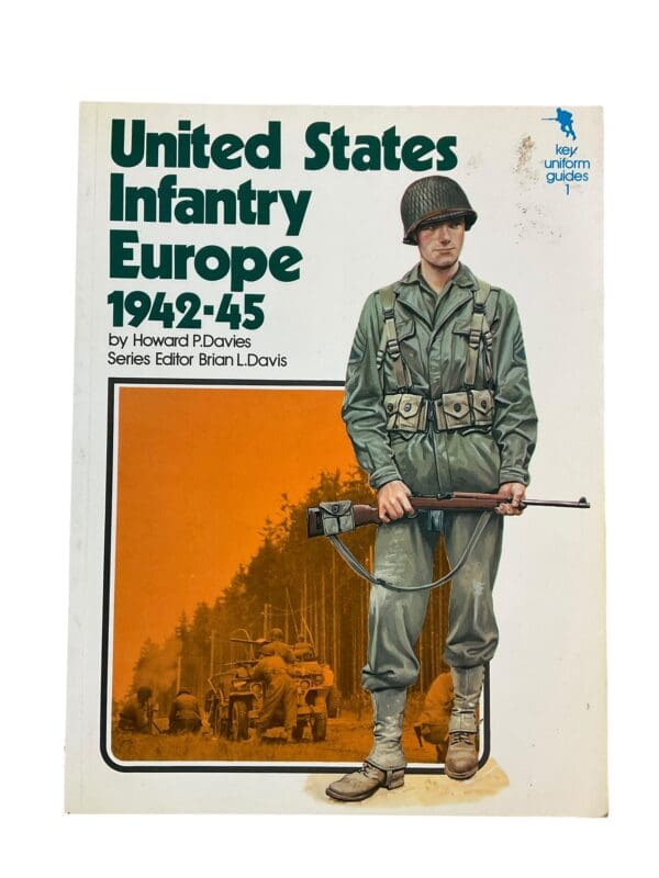 WW2 United States Infantry Europe 1942 to 45 Used Softcover Reference Book