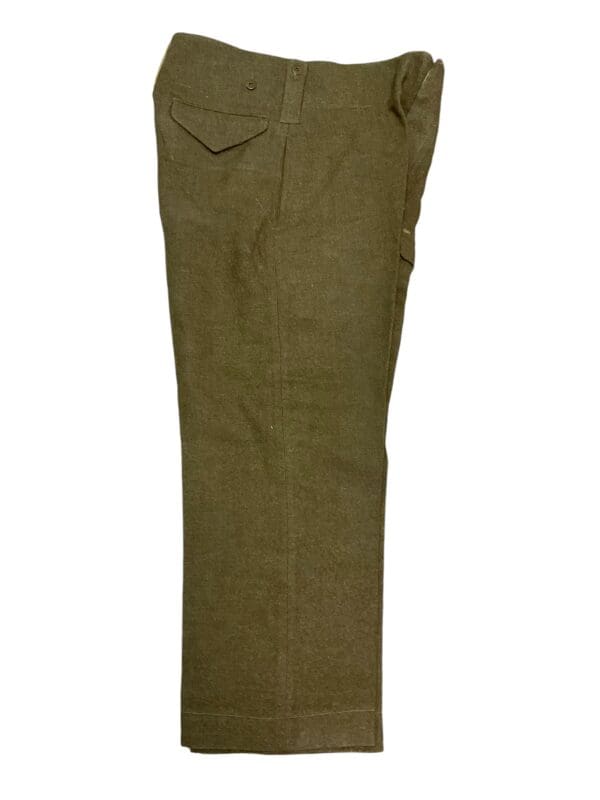 Canadian Army Battle Dress Trousers Pants Size 19 Dated 1962 - Image 2