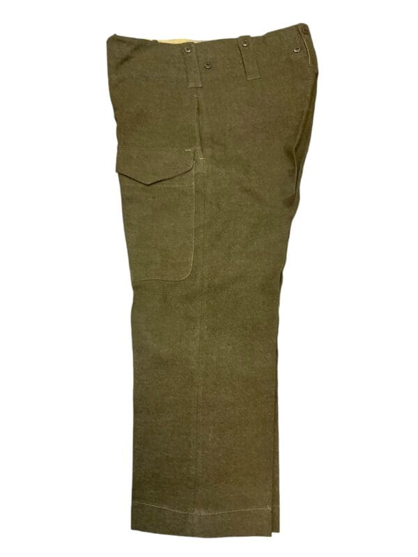 Canadian Army Battle Dress Trousers Pants Size 19 Dated 1962