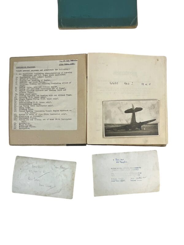 WW2 British RAF Hurricane Fighter Pilot Instructor 288 Squadron Log Book Group X 2 - Image 12