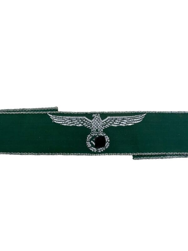 WW2 German Customs Boarder Guards Zollgrenzschutz Cuff Title - Image 2