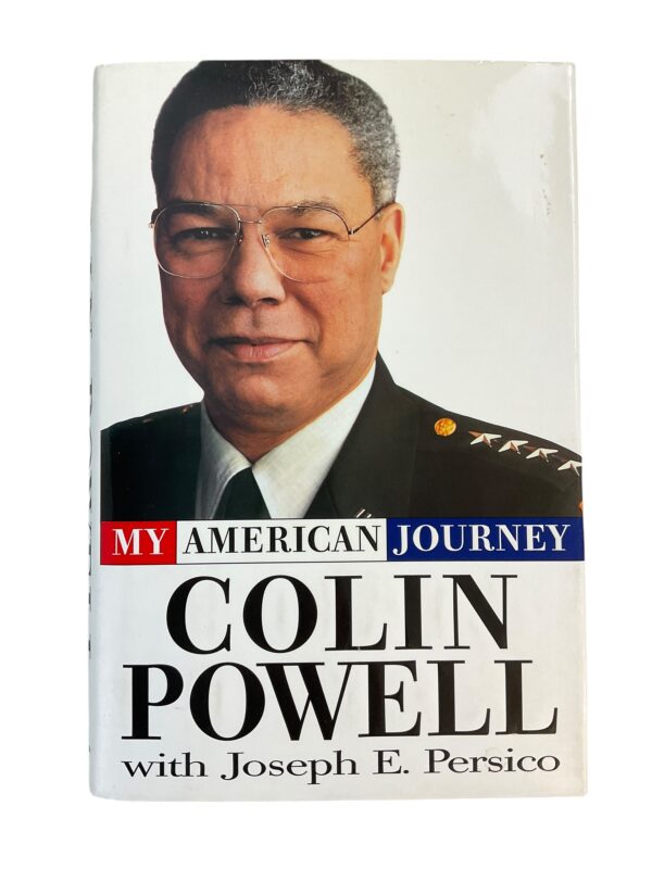 US Army My American Journey Colin Powell Hardcover Reference Book