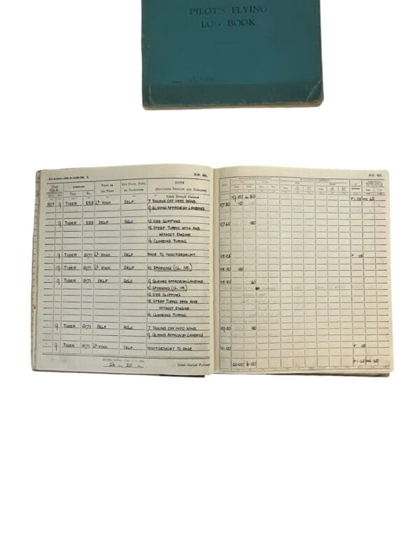 WW2 British RAF Hurricane Fighter Pilot Instructor 288 Squadron Log Book Group X 2 - Image 14