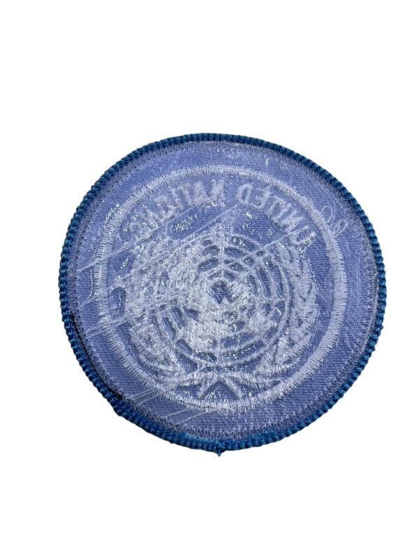 UN United Nations Blue Unilingual Shoulder Patch - Image 2