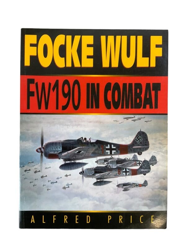 WW2 German Luftwaffe Focke Wulf Fw190 in Combat Used Softcover Reference Book