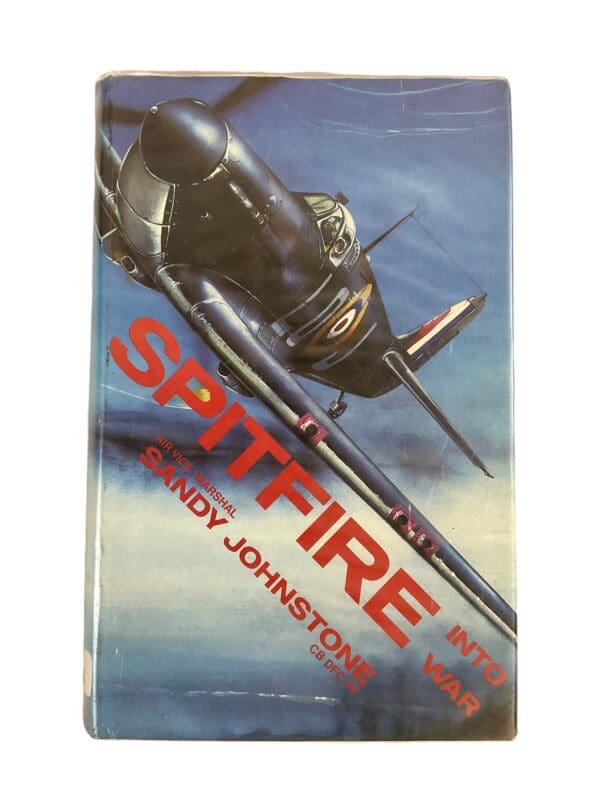 WW2 British RAF Spitfire Into War Used Hardcover Reference Book