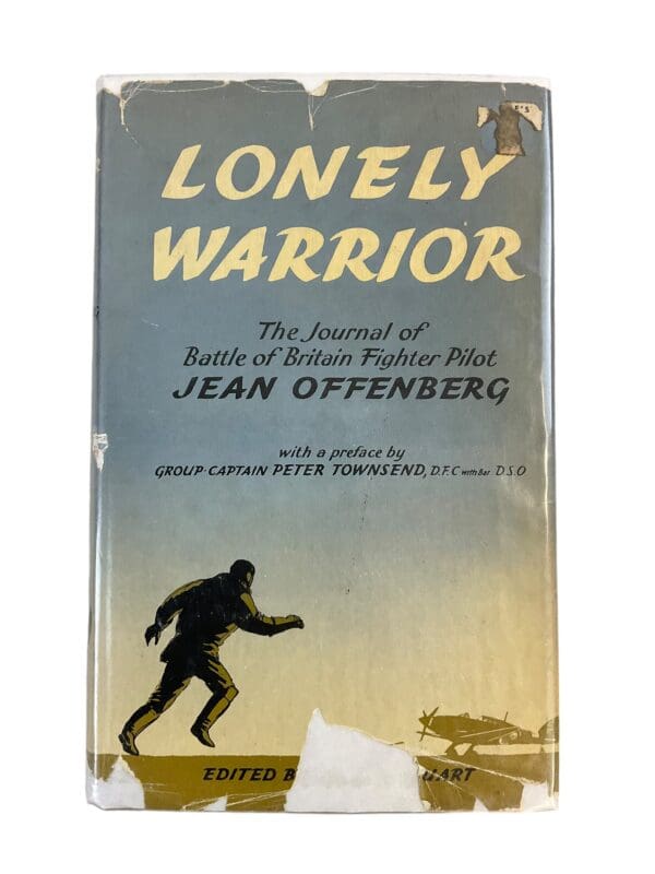 WW2 British RAF Lonely Warrior Battle of Britain Fighter Pilot Jean Offenberg Used Hardcover Reference Book