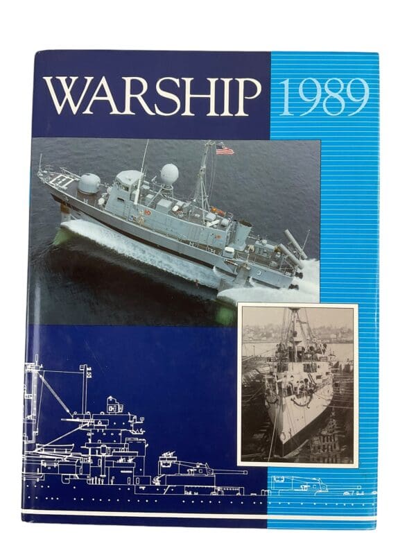 WW1 WW2 US British German Navy Warship 1989 Used Hardcover Reference Book