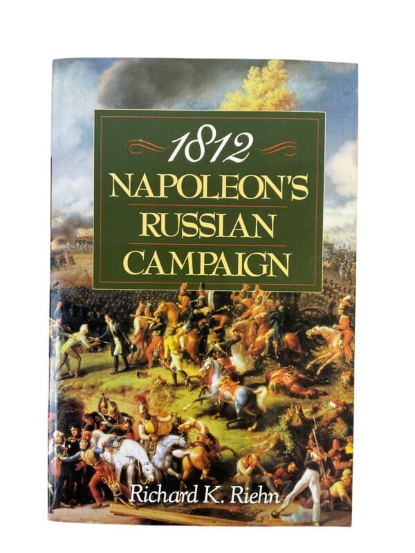 French 1812 Napoleon's Russian Campaign Used Hardcover Reference Book