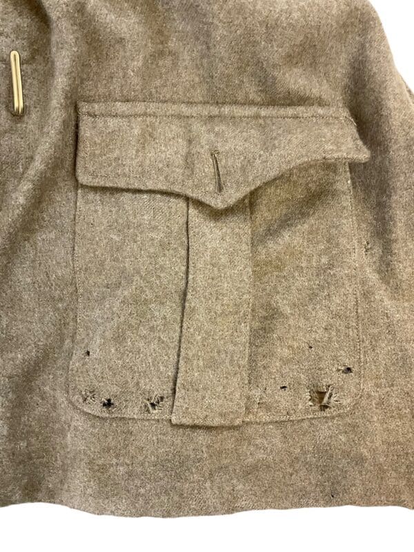 WW1 British BEF Volunteer Training Corps VTC 4 Pocket Tunic - Image 9