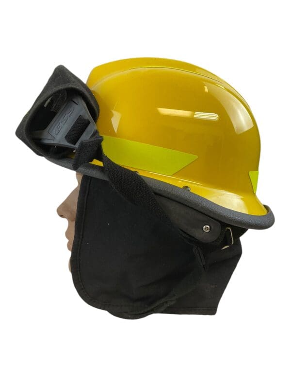 Canadian Yellow Safety Helmet with ESS Goggles