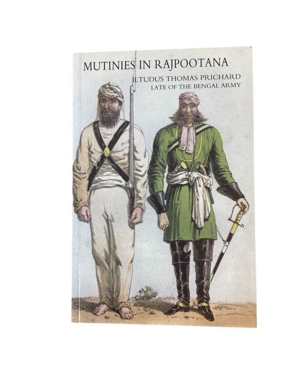 British Indian Mutinies in Rajpootana Used Softcover Reference Book