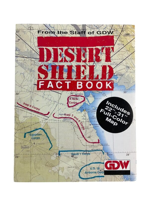 US Desert Shield Fact Book GDW Used Softcover Reference Book