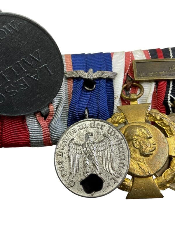 WW2 German Army 13 Piece Medal Group Bar With Spanish Civil War Service Full Size - Image 10