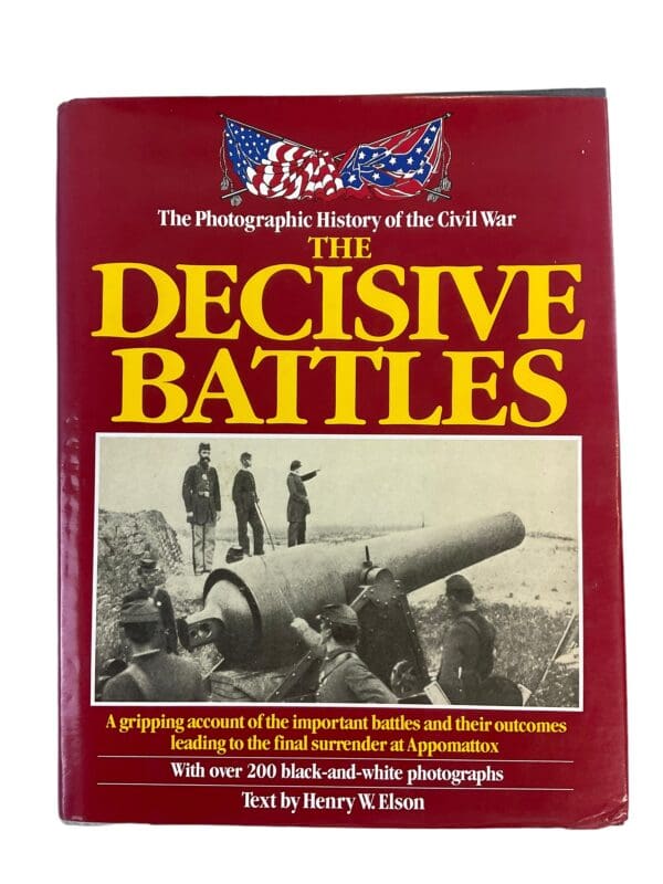 US Civil War The Decisive Battles Photographic History Used Hardcover Reference Book