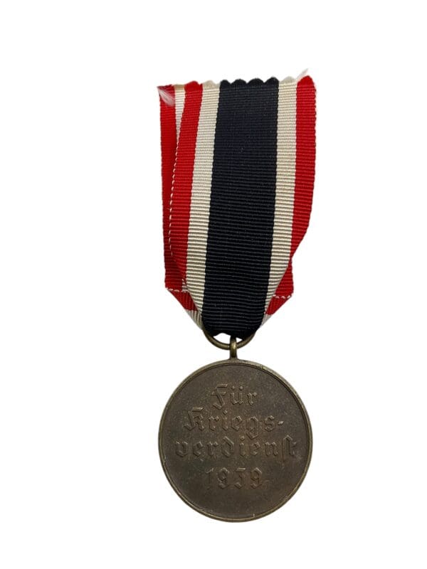 WW2 German War Merit Medal And Ribbon - Image 2