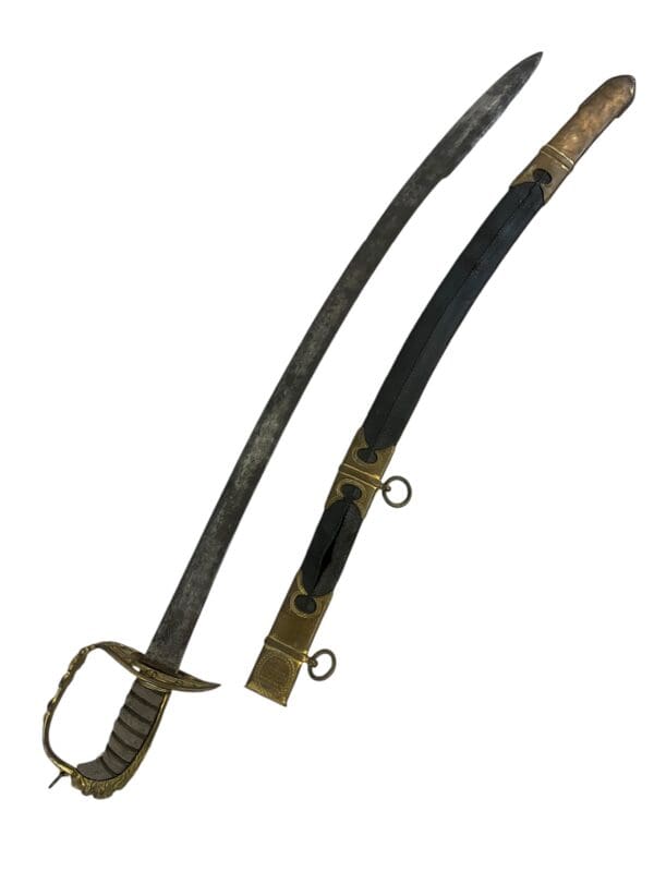 British Grenadier Company 1803 Pattern Officers Sword with Scabbard - Image 2