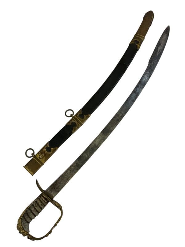 British Grenadier Company 1803 Pattern Officers Sword with Scabbard