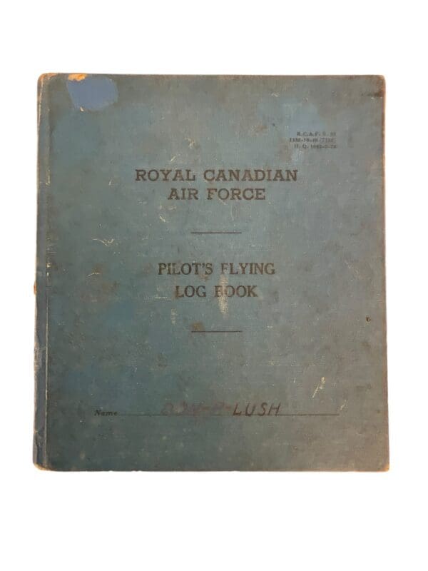 WW2 Canadian RCAF Hurricane POW Log Book Grouping 33 Squadron - Image 13