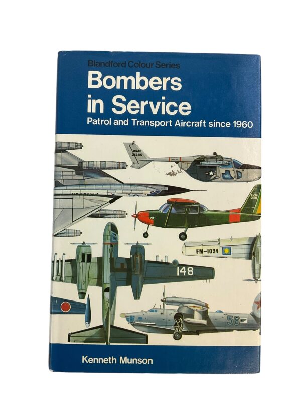 US British German Blandford Bombers in Service 1960 Hardcover Reference Book