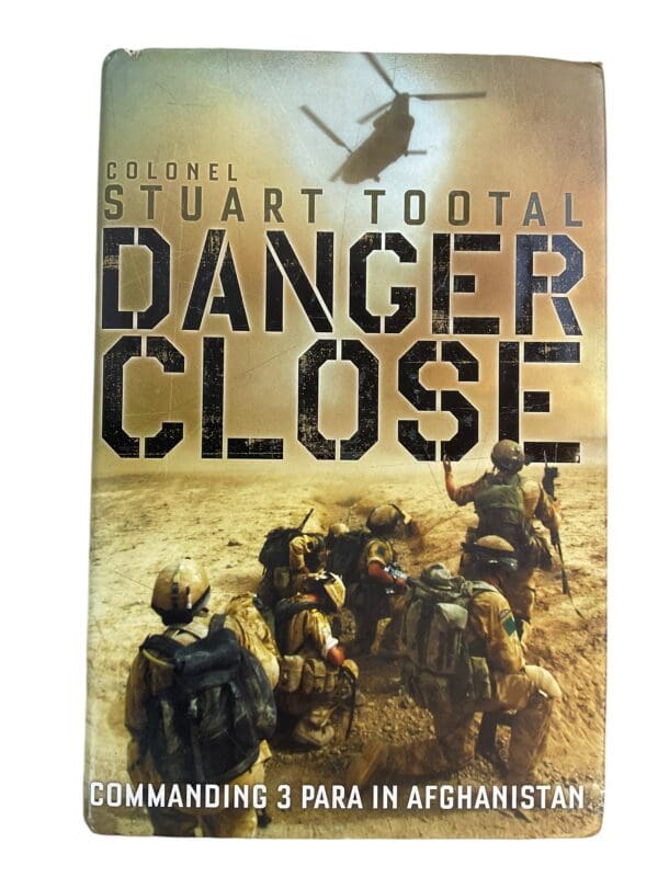 British 3 Para Afghanistan Danger Close Used Hardcover Reference Book