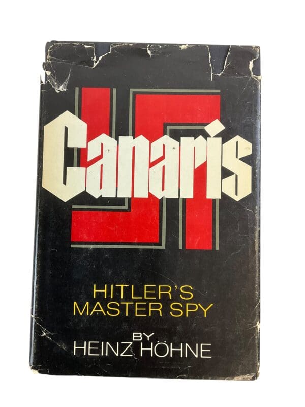 WW2 German Canaris Hitler's Master Spy Used Hardcover Reference Book