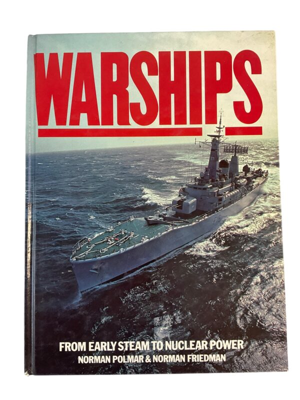 US British German Navy Warships Steam to Nuclear Power Hardcover Reference Book