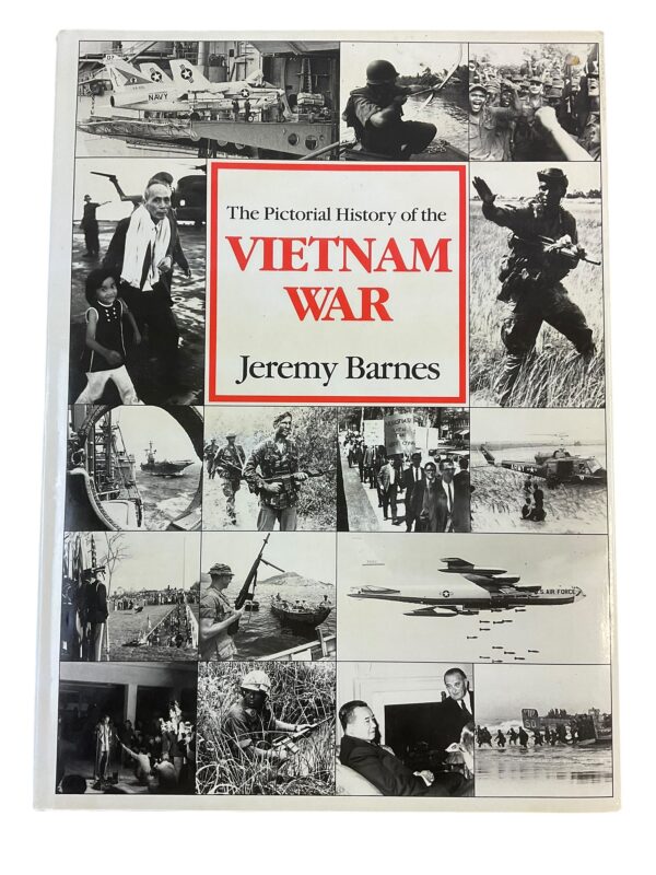 US The Pictorial History of the Vietnam War Jeremy Barnes HC Reference Book