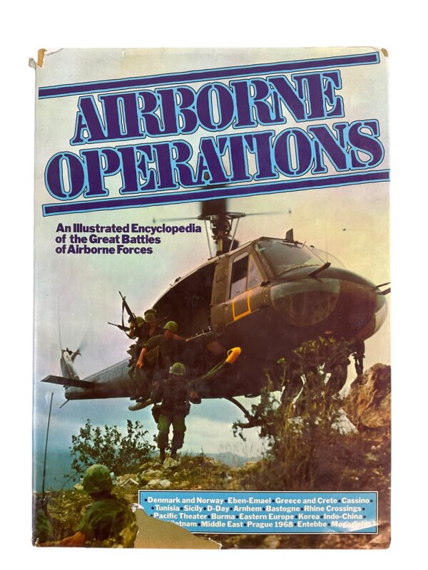 British US German Airborne Operations Great Battles Hardcover Reference Book