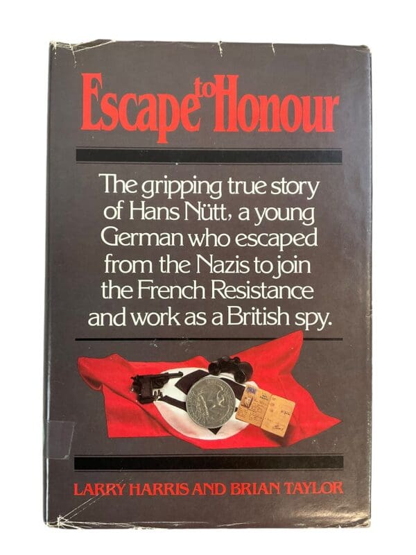 WW2 German Escape to Honour Used Hardcover Reference Book