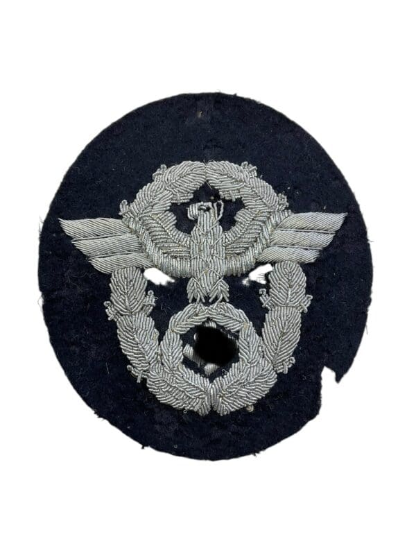 WW2 German Water Protection Police Wasserschutzpolizei Officer Sleeve Eagle