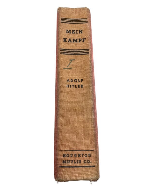 WW2 German Mein Kampf by Adolf Hitler Hard Cover English Edition - Image 2