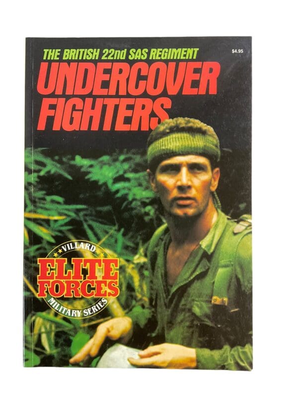 British SAS Regiment Undercover Fighters Villard No 2 Softcover Reference Book